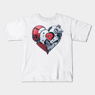 Mechanical Heart Love Vibes! Kids T-Shirt